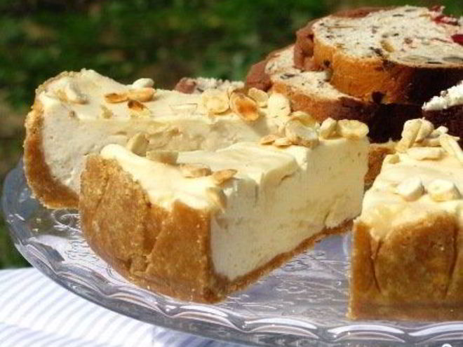 Рецепт карамельного чизкейка без выпечки