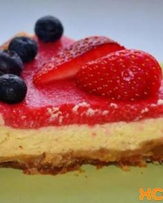 Клубничный чизкейк в мультиварке