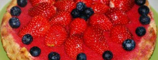 клубничный чизкейк в мультиварке. Шаг 9