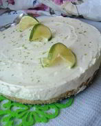 Лаймовый чизкейк без выпечки