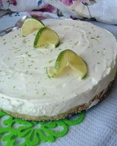 Лаймовый чизкейк без выпечки
