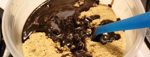 легкий холодный чизкейк шоколадушки. Шаг 3