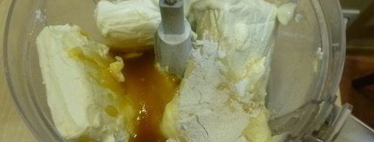 медовый чизкейк с клюквой. Шаг 4