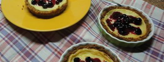 мини-чизкейки с ягодами. Шаг 4