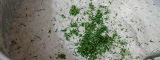 мясной чизкейк с соусом из брусники. Шаг 14