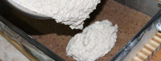 мясной чизкейк с соусом из брусники. Шаг 15