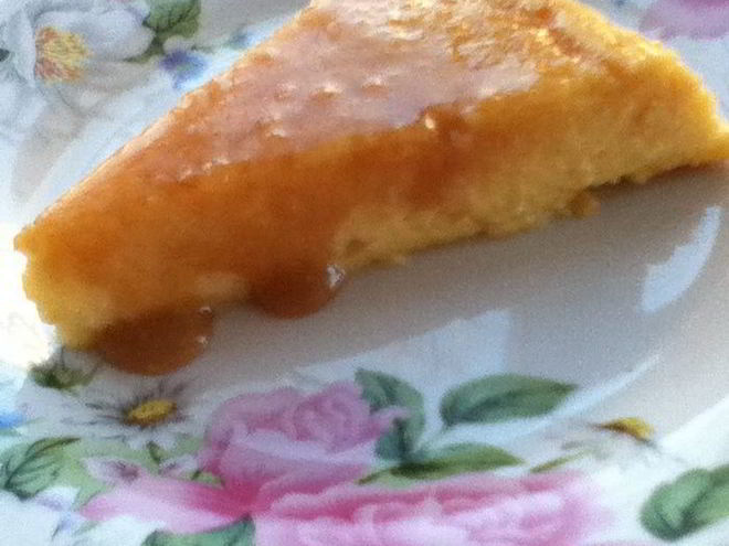 Рецепт перевернутого медового чизкейка без муки