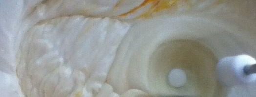 перевернутый медовый чизкейк без муки. Шаг 5