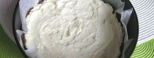 шоколадно-лимонный чизкейк со вкусом горького миндаля. Шаг 12