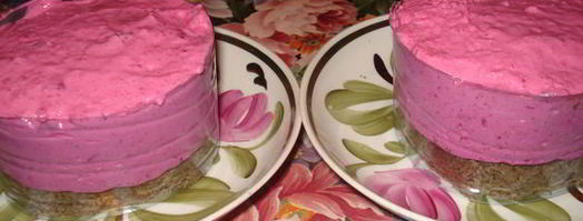 свекольный чизкейк с форелью. Шаг 6