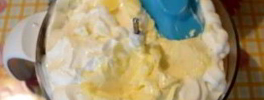 творожный чизкейк с клубникой. Шаг 6