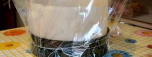 творожный чизкейк с клубникой. Шаг 8