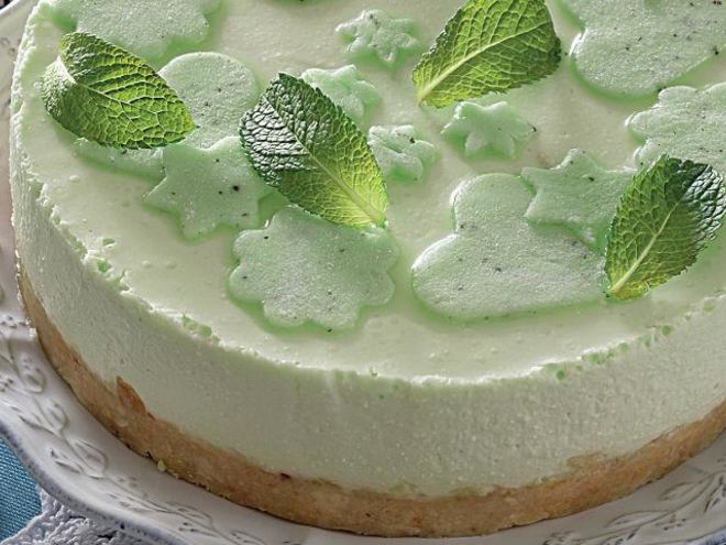 Рецепт творожного чизкейка с зеленым чаем
