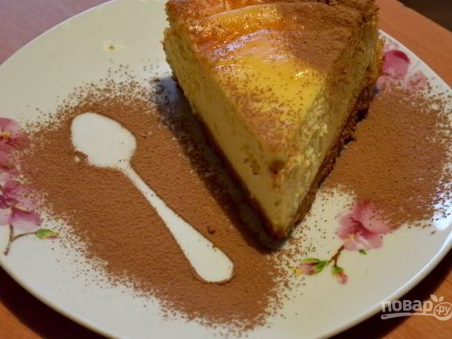 Рецепт творожного чизкейка со сгущенкой