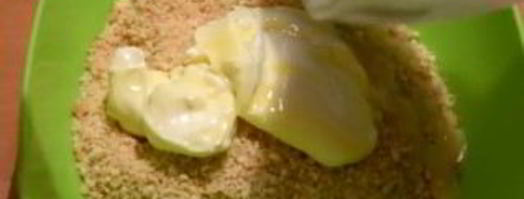 творожный чизкейк со сгущенкой. Шаг 3