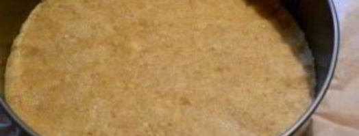 творожный чизкейк со сгущенкой. Шаг 4