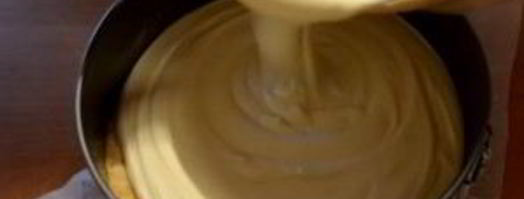 творожный чизкейк со сгущенкой. Шаг 6