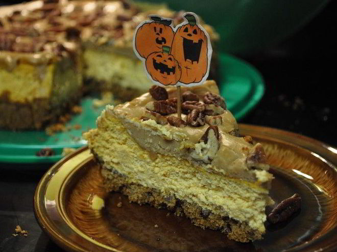 Рецепт тыквенно-пеканового чизкейк