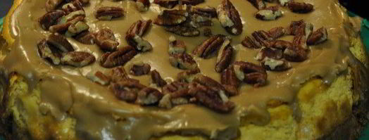 тыквенно-пекановый чизкейк. Шаг 6