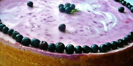 Ягодный чизкейк без выпечки