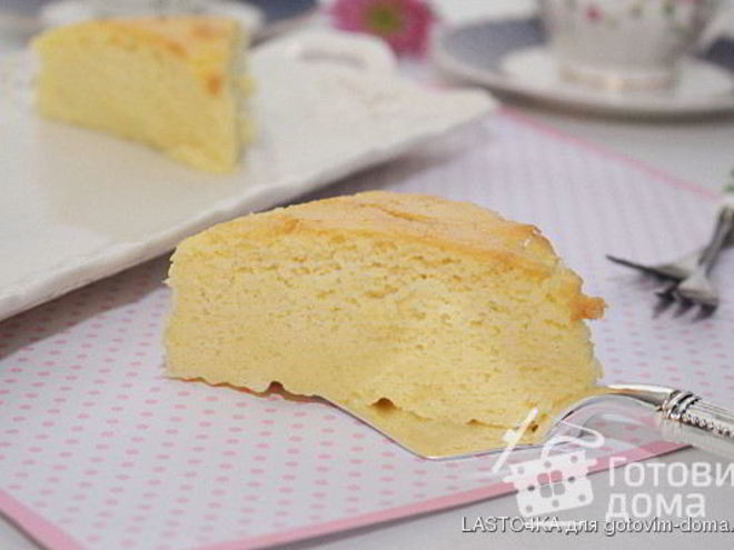 Рецепт японского чизкейка
