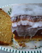 Апельсиновый кекс с миндалем и кокосом