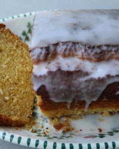 Апельсиновый кекс с миндалем и кокосом