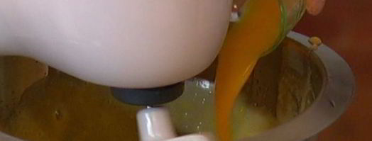 апельсиновый кекс с миндалем и кокосом. Шаг 6