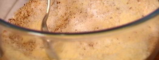 апельсиновый кекс с миндалем и кокосом. Шаг 7