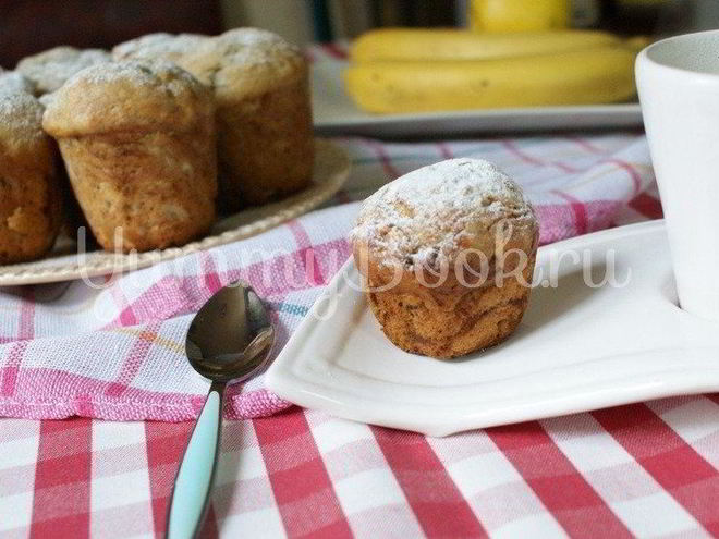Рецепт банановых кексов