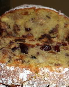 Фруктово-ореховый кекс