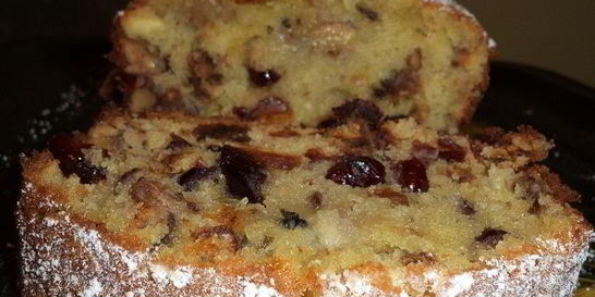 Фруктово-ореховый кекс