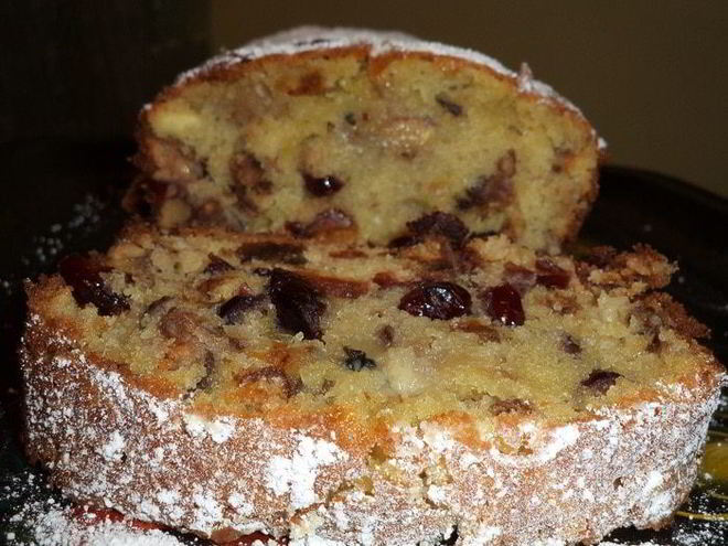 Рецепт фруктово-орехового кекс