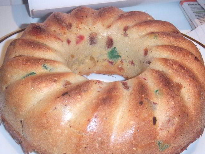 Рецепт кекса с курагой