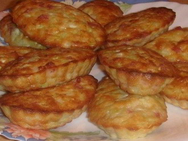 Рецепт кексиков из капусты на завтрак