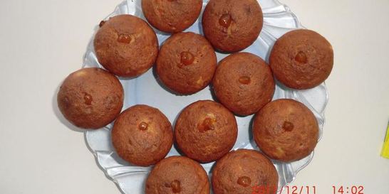 Кексы банановый рай