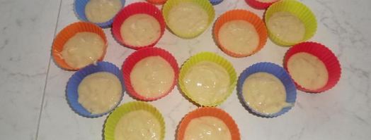 кексы банановый рай. Шаг 6