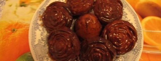 кексы минские медовые с шоколадной глазурью. Шаг 15