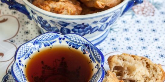 Кексы с яблоком