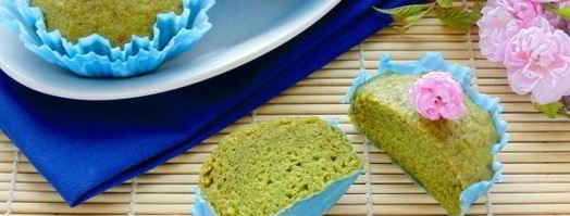 кексы с зеленым чаем. Шаг 18