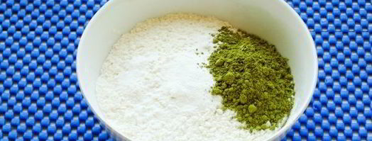 кексы с зеленым чаем. Шаг 9