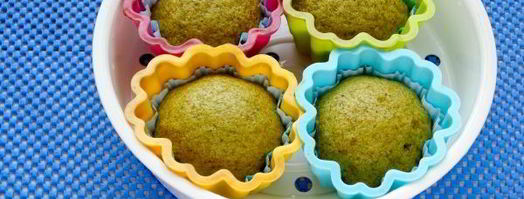 кексы с зеленым чаем. Шаг 16