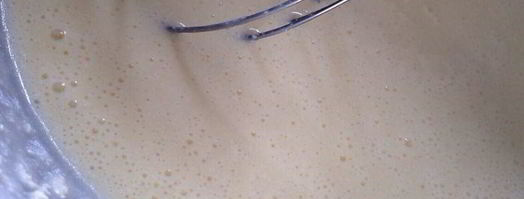 кокосовый кекс с вишней. Шаг 6