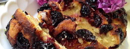 кокосовый кекс с вишней. Шаг 10