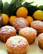 Лимонно-кокосовые кексы