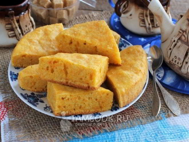 Рецепт морковного кекса в мультиварке