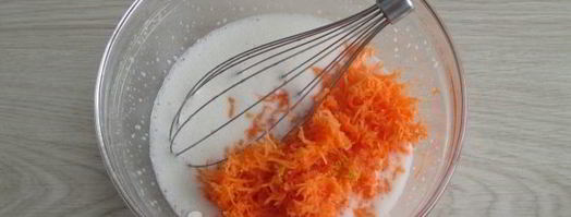 морковный кекс в мультиварке. Шаг 8
