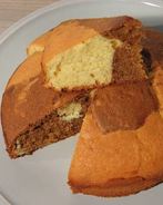 Мраморный кофейный кекс