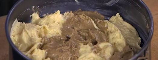 мраморный кофейный кекс. Шаг 9