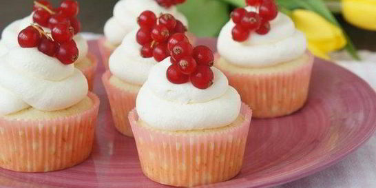 Нежные капкейки с ароматом ванили